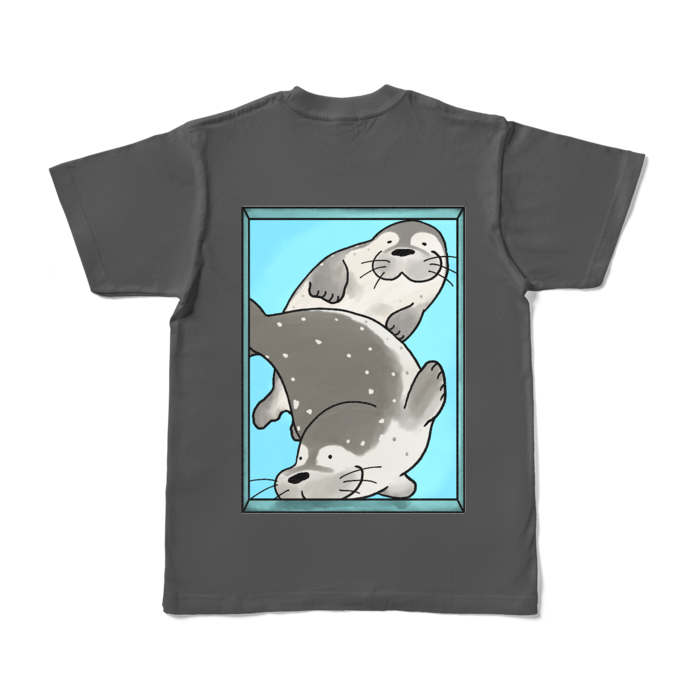 カラーTシャツ - S - チャコール (濃色)