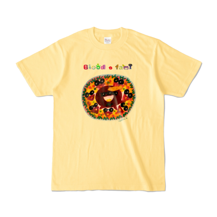 カラーTシャツ - S - ライトイエロー (淡色)