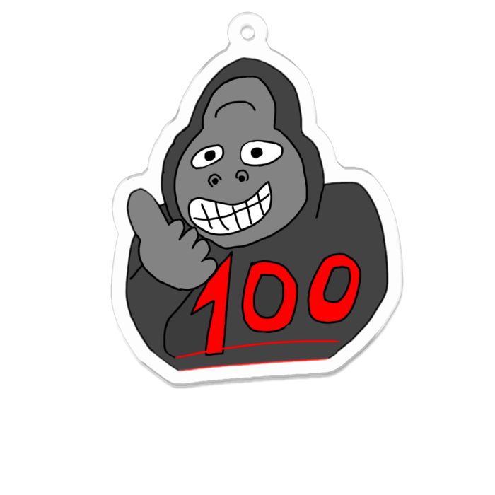 アクリルキーホルダー - 70 x 70 (mm)