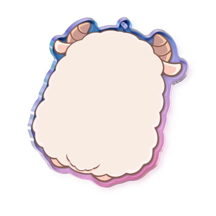 けだま⑧ - 70 × 70mm