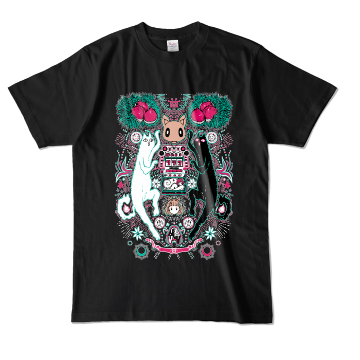 カラーTシャツ - L - ブラック (濃色)