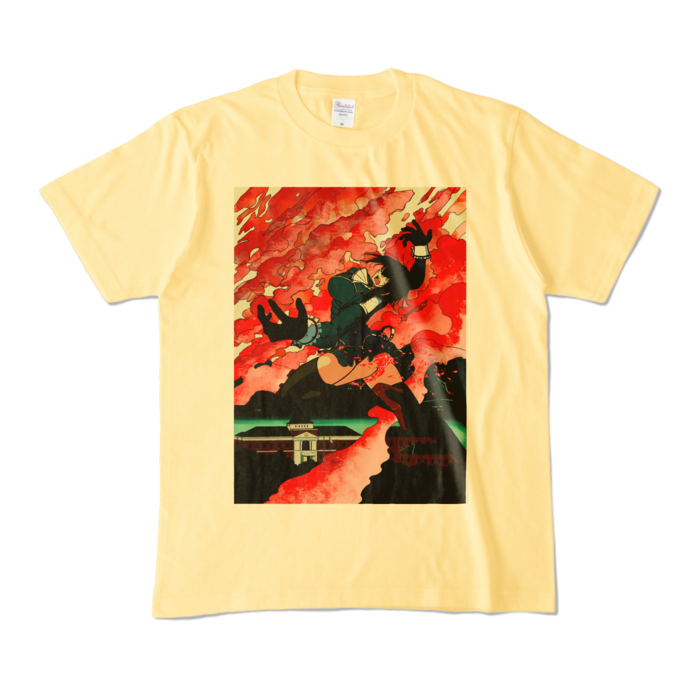 カラーTシャツ - M - ライトイエロー (淡色)
