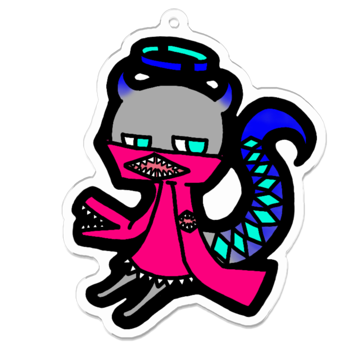 アクリルキーホルダー - 70 x 70 (mm)