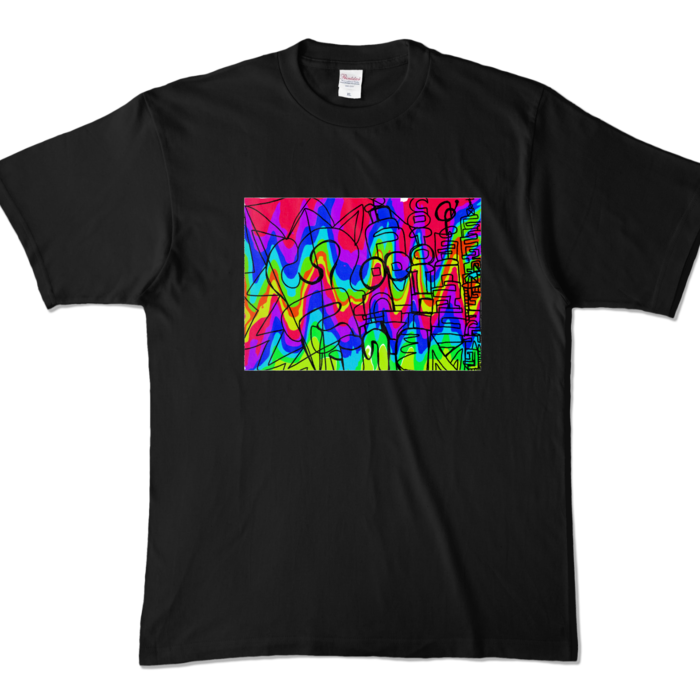 カラーTシャツ - XL - ブラック (濃色)