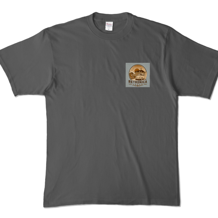 カラーTシャツ - XL - チャコール (濃色)