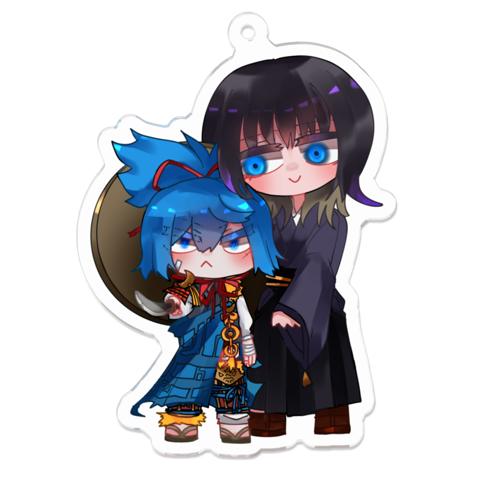 アクリルキーホルダー - 70 x 70 (mm)