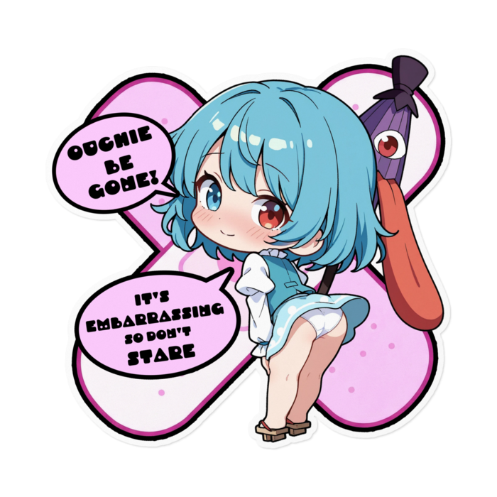 ステッカー - 160 x 160 (mm)