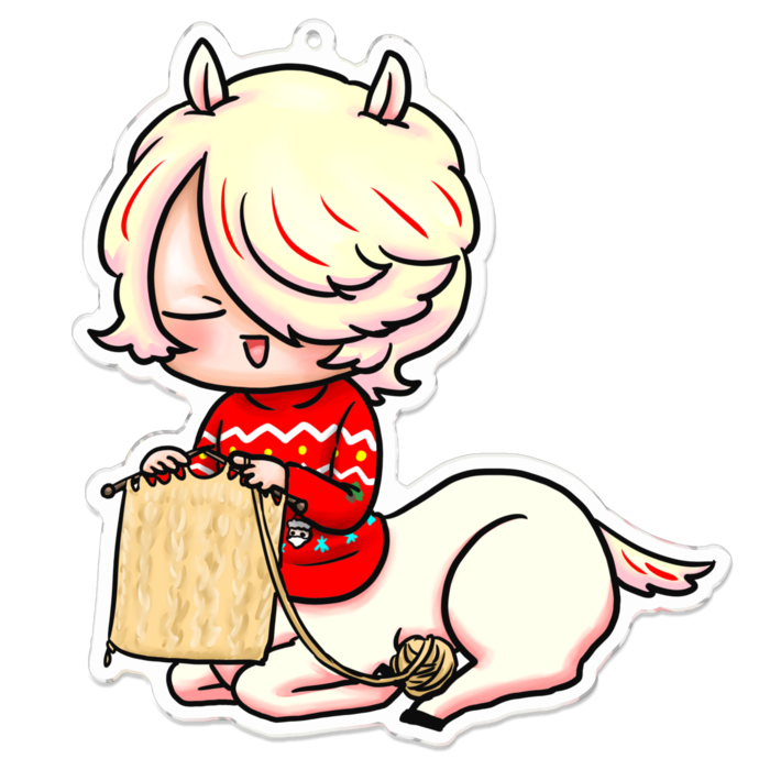 アクリルキーホルダー - 100 x 100 (mm)