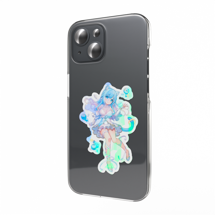 ホログラムスマホステッカー - 縦