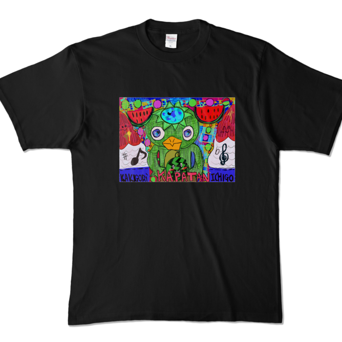カラーTシャツ - XL - ブラック (濃色)