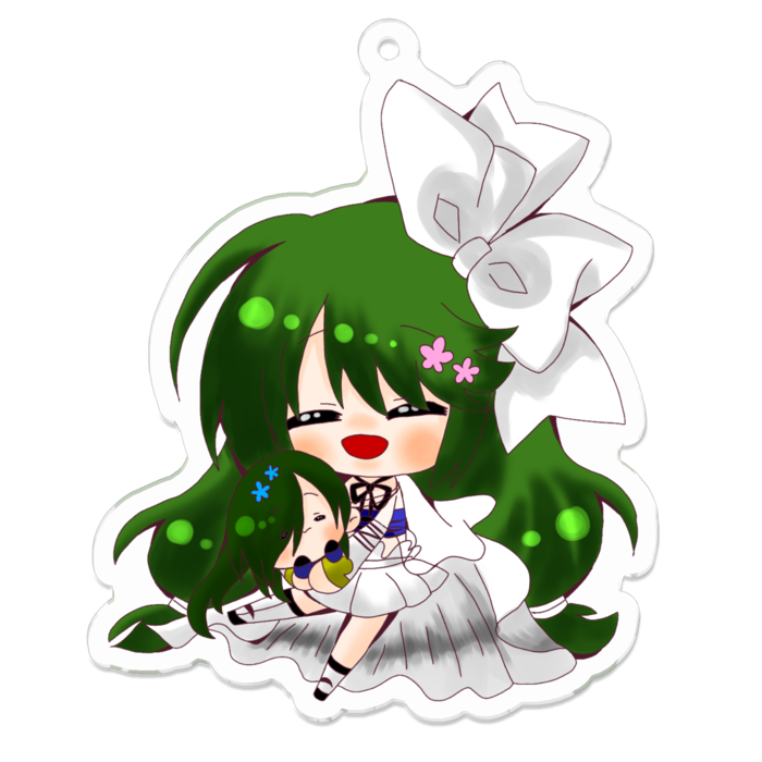 アクリルキーホルダー - 70 x 70 (mm)