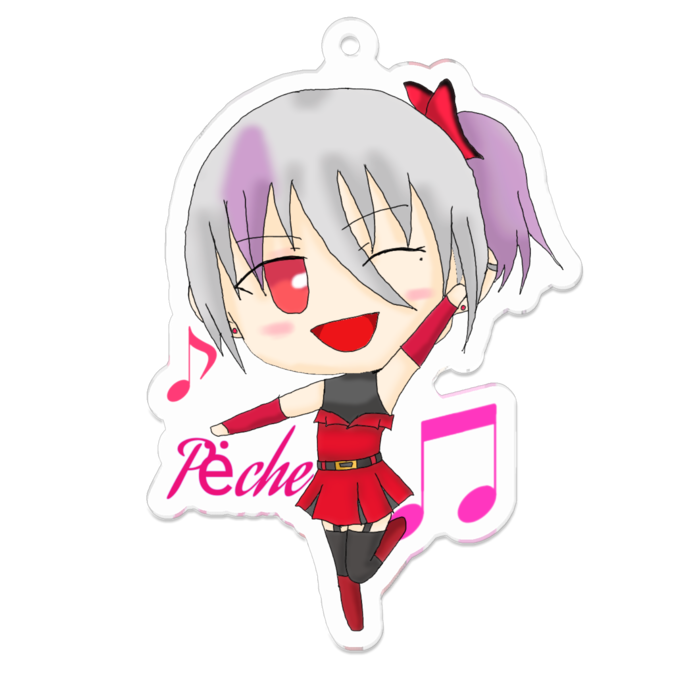 アクリルキーホルダー - 70 x 70 (mm)