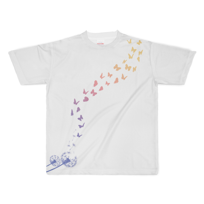 フルグラフィックTシャツ - XL - 正面印刷のみ