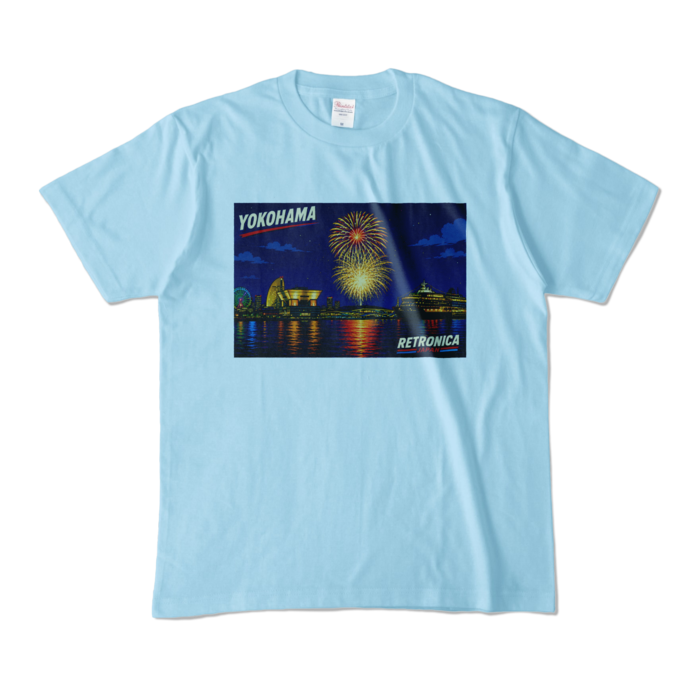 カラーTシャツ - M - ライトブルー (淡色)