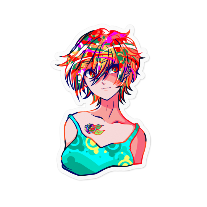 ステッカー - 100 x 100 (mm)