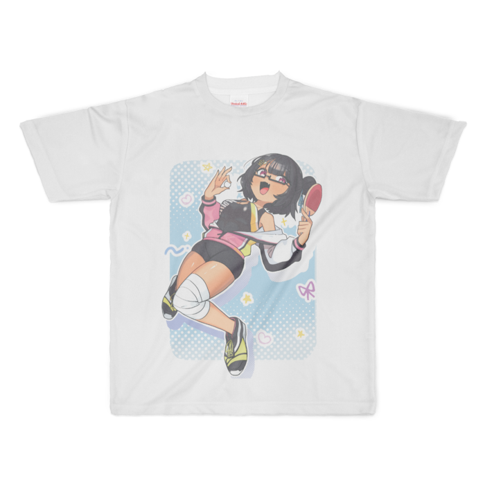 フルグラフィックTシャツ - XL - 正面印刷のみ