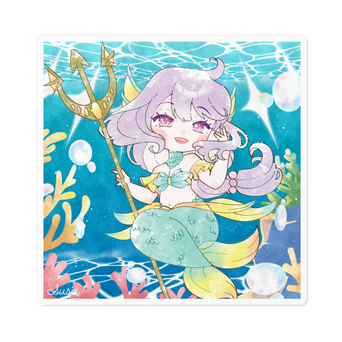 ステッカー - 100 x 100 (mm)