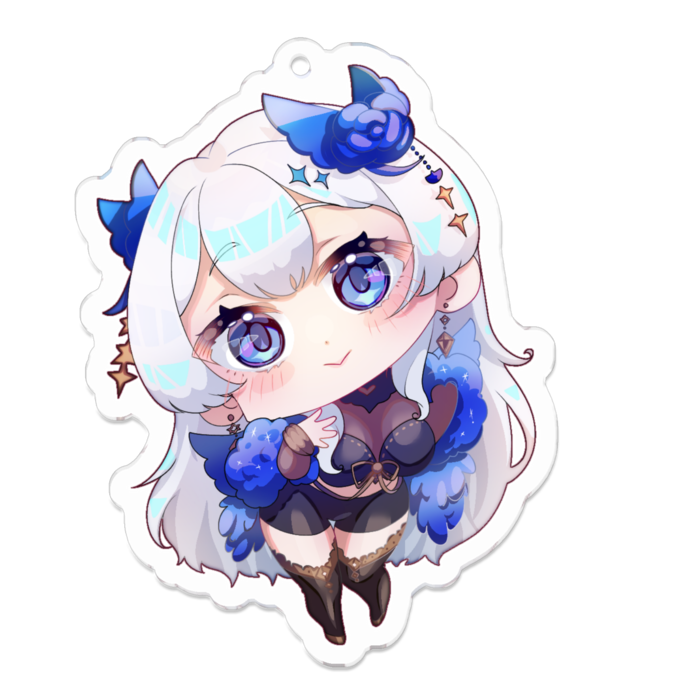 アクリルキーホルダー - 70 x 70 (mm)