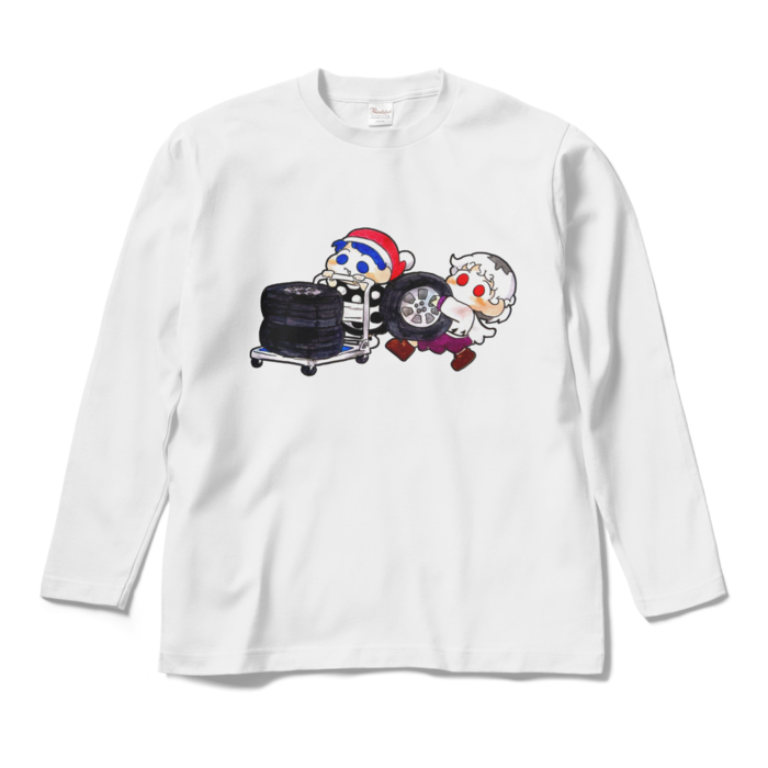 ロングスリーブTシャツ - M - ホワイト