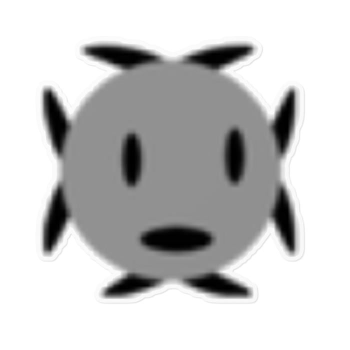 ステッカー - 160 x 160 (mm)