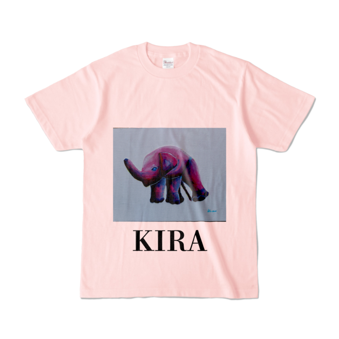 カラーTシャツ - S - ライトピンク (淡色)