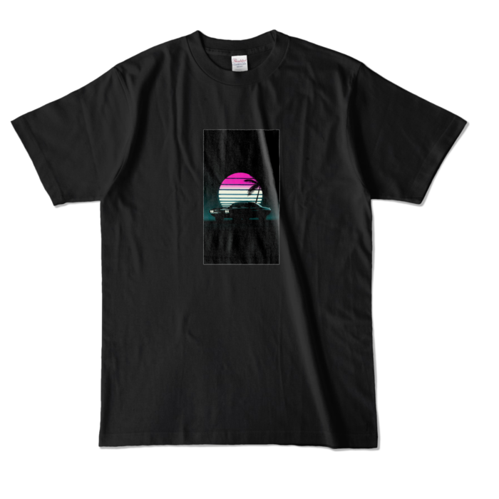 カラーTシャツ - L - ブラック (濃色)