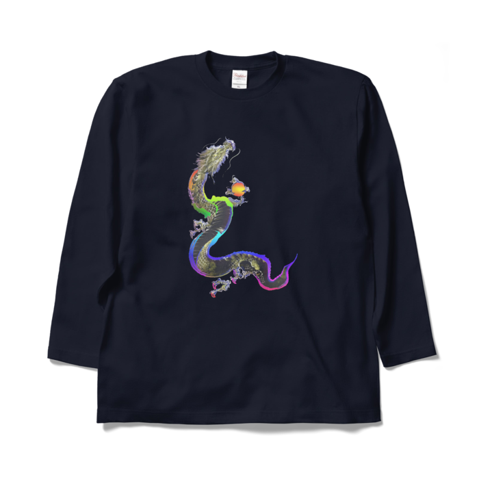 ロングスリーブTシャツ - XL - ネイビー