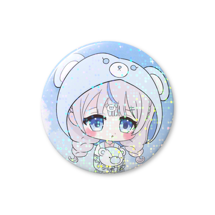 ホログラム缶バッジ - 44mm