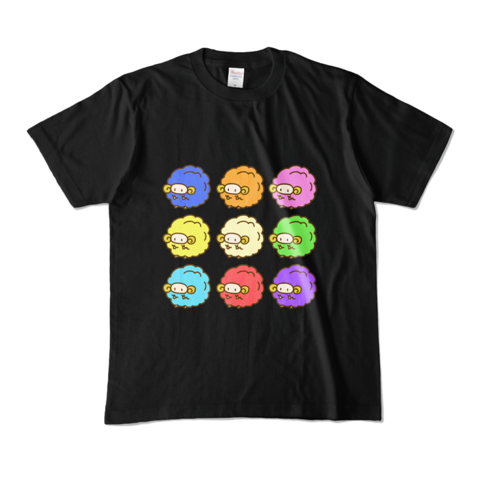 カラーTシャツ - M - ブラック (濃色)