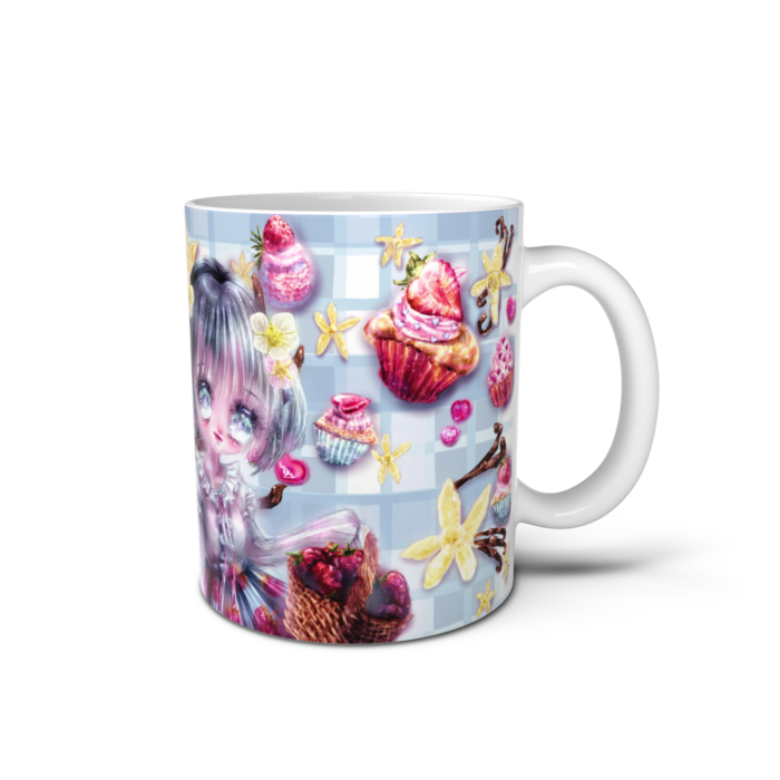 マグカップ - 直径 8 cm / 高さ 9.5 cm