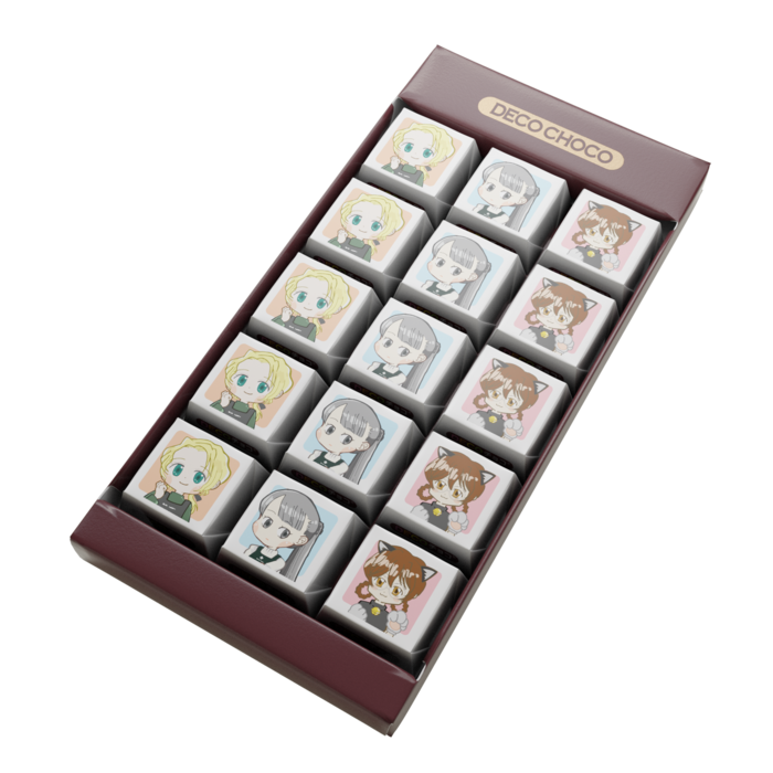 北へ。DECOチョコA(葉野香・ターニャ・梢)