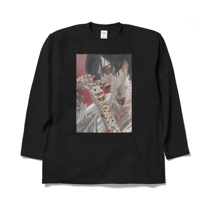 ロングスリーブTシャツ - XL - ブラック