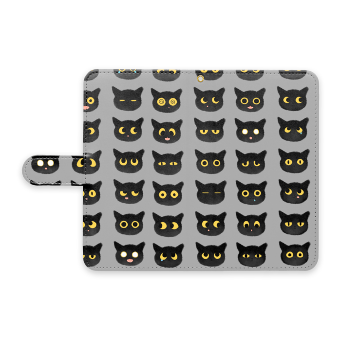手帳型Androidケース - L - ストラップ穴 あり
