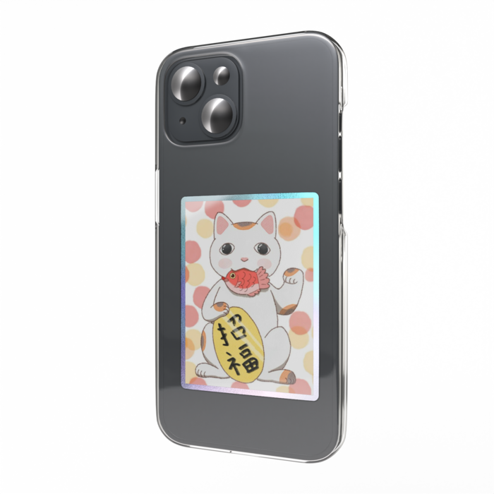 オーロラスマホステッカー - 縦