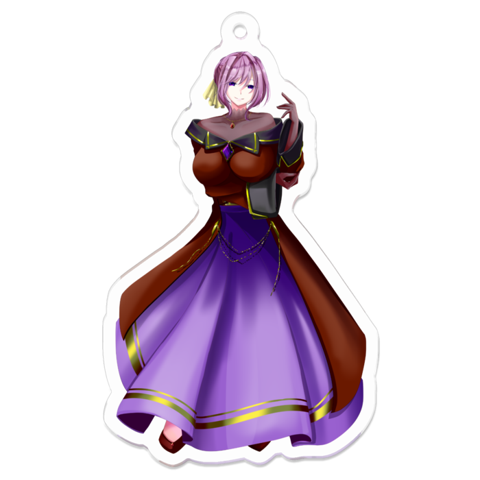 アクリルキーホルダー - 70 x 70 (mm)