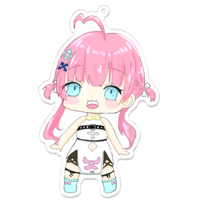 アクリルキーホルダー - 100 x 100 (mm)