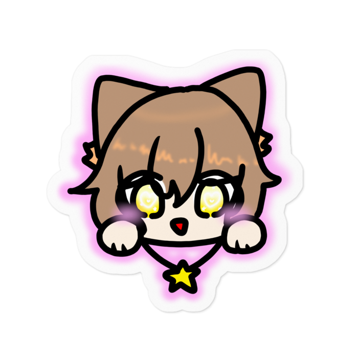 ステッカー - 100 x 100 (mm)