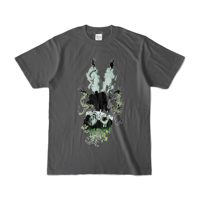 カラーTシャツ - S - チャコール (濃色)
