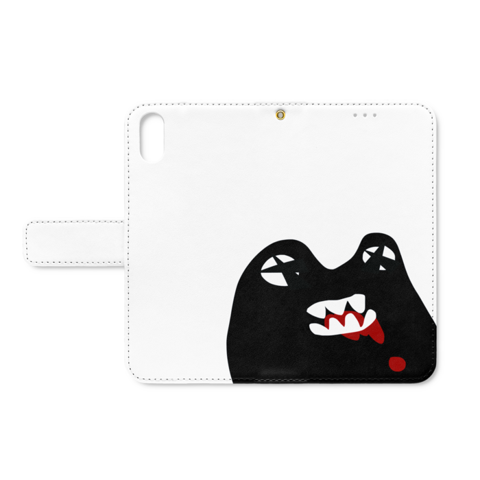 手帳型iPhoneケース - iPhone X - ストラップ穴 あり