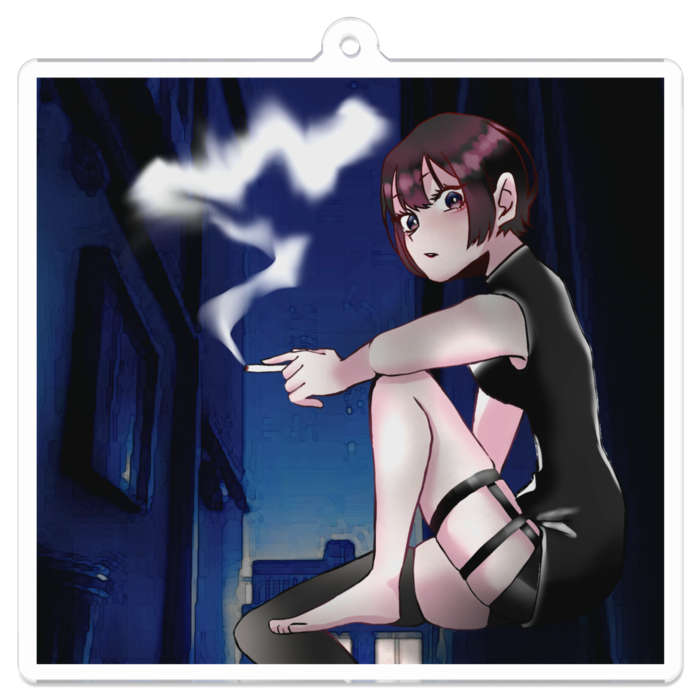 アクリルキーホルダー - 70 x 70 (mm)