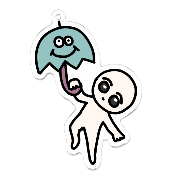 アクリルキーホルダー - 70 x 70 (mm)