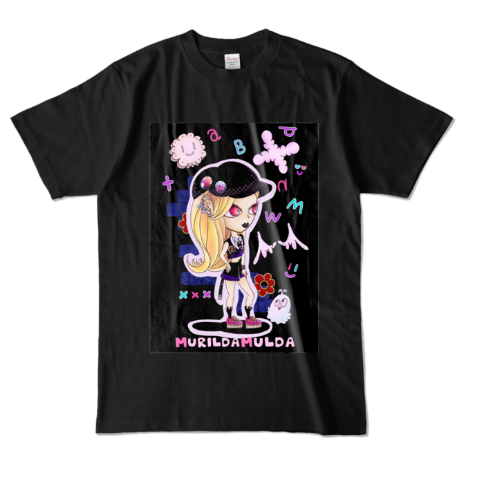 カラーTシャツ - L - ブラック (濃色)