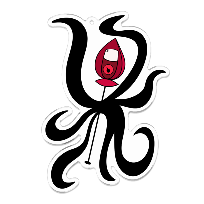 アクリルキーホルダー - 100 x 100 (mm)