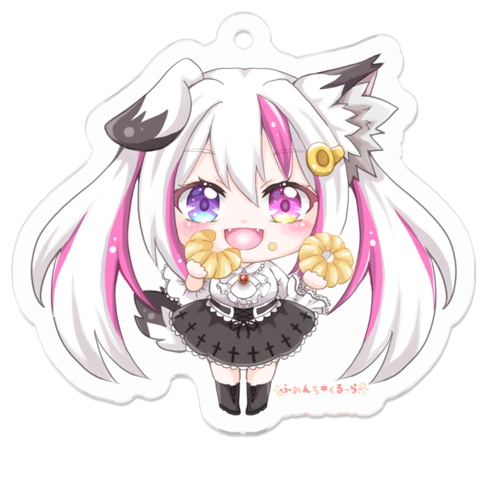 アクリルキーホルダー（コーティング） - 50 x 50 (mm)