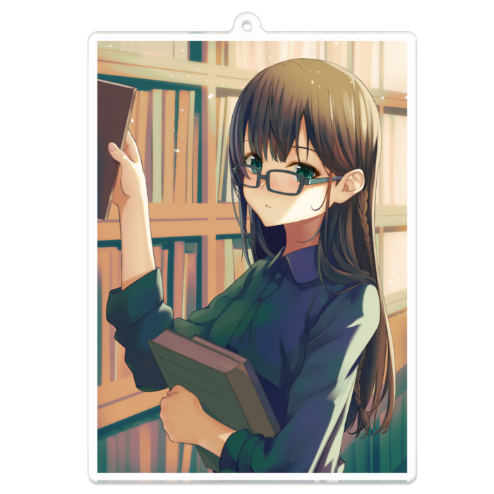 アクリルキーホルダー - 100 x 100 (mm)
