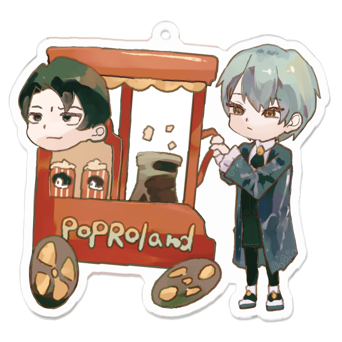 アクリルキーホルダー - 70 x 70 (mm)