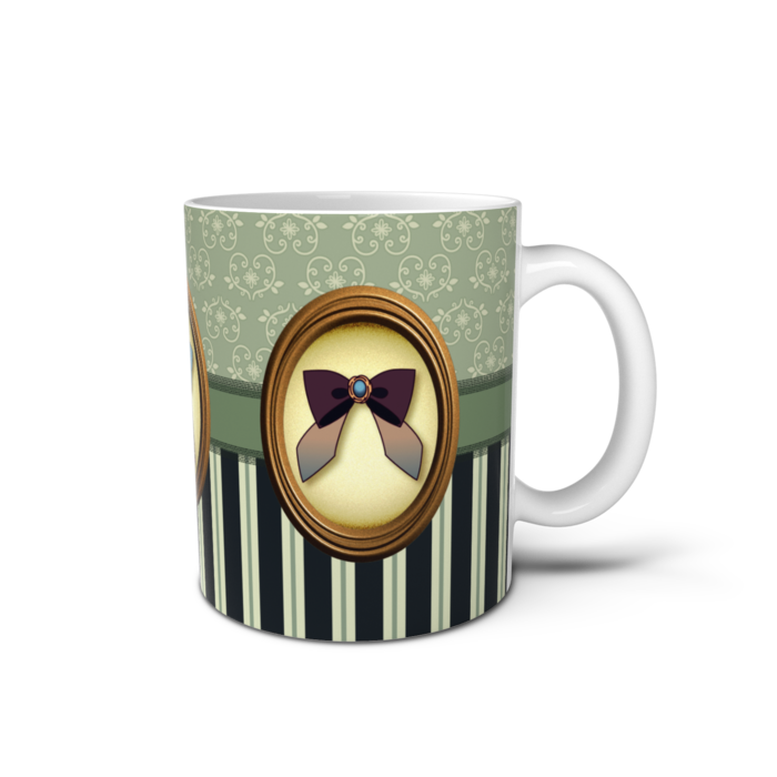 C. 装いリボンTrio Mug