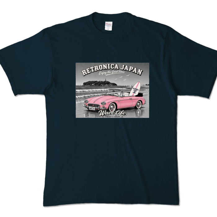カラーTシャツ - XL - ネイビー (濃色)