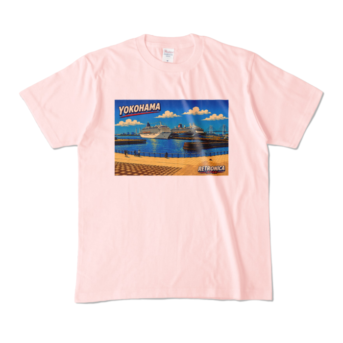 カラーTシャツ - M - ライトピンク (淡色)