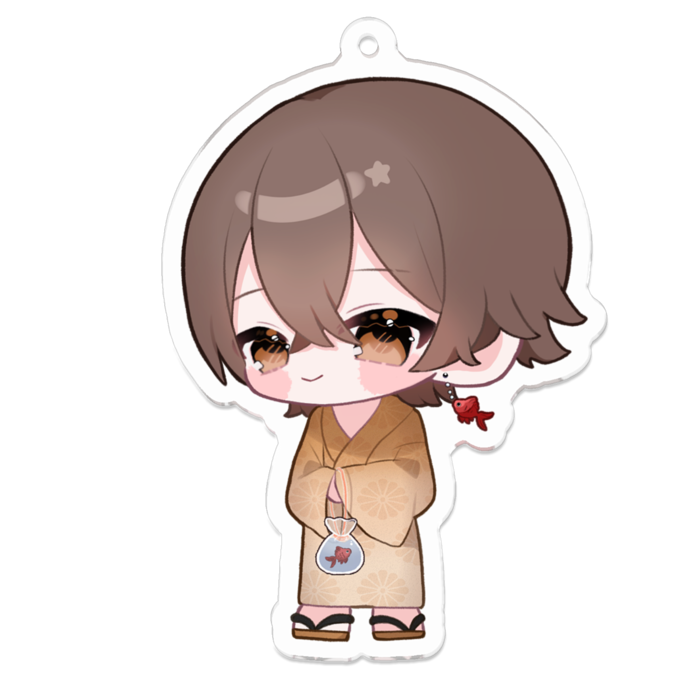 アクリルキーホルダー - 70 x 70 (mm)